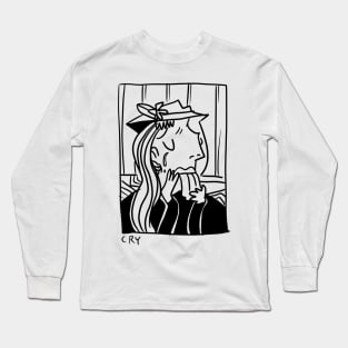 Cry Lady Long Sleeve T-Shirt